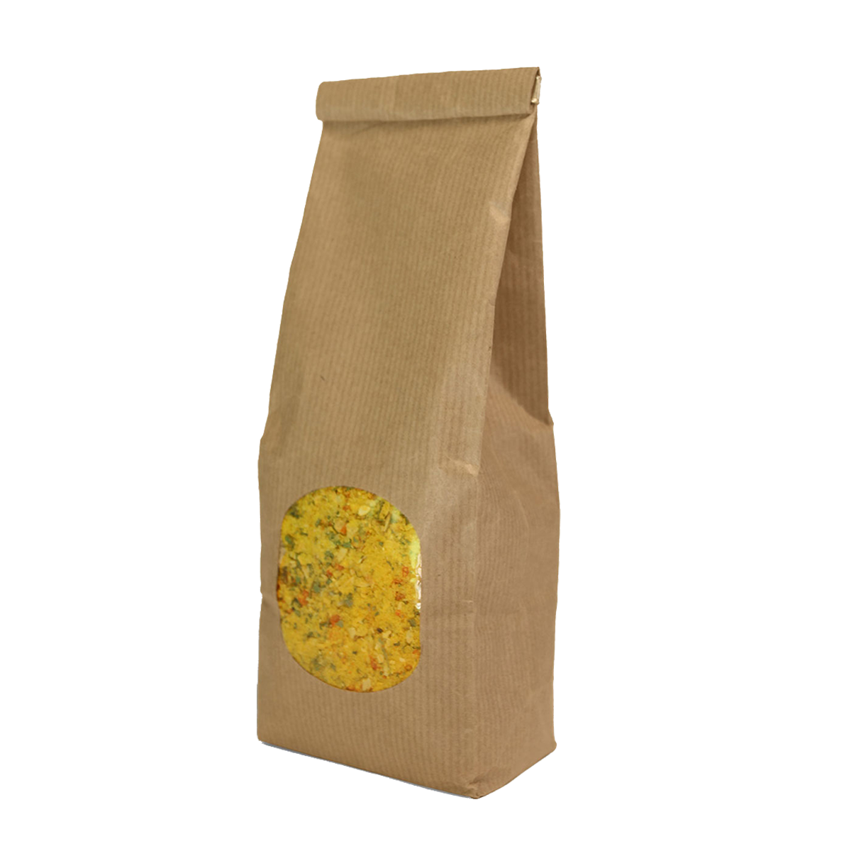 Papirnate kraft vrećice s prozorčićem 105x65x290mm (500g)